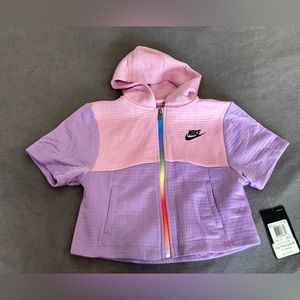 Nwt Nike Kids' Tech zipper Hoodie size 2-3T
